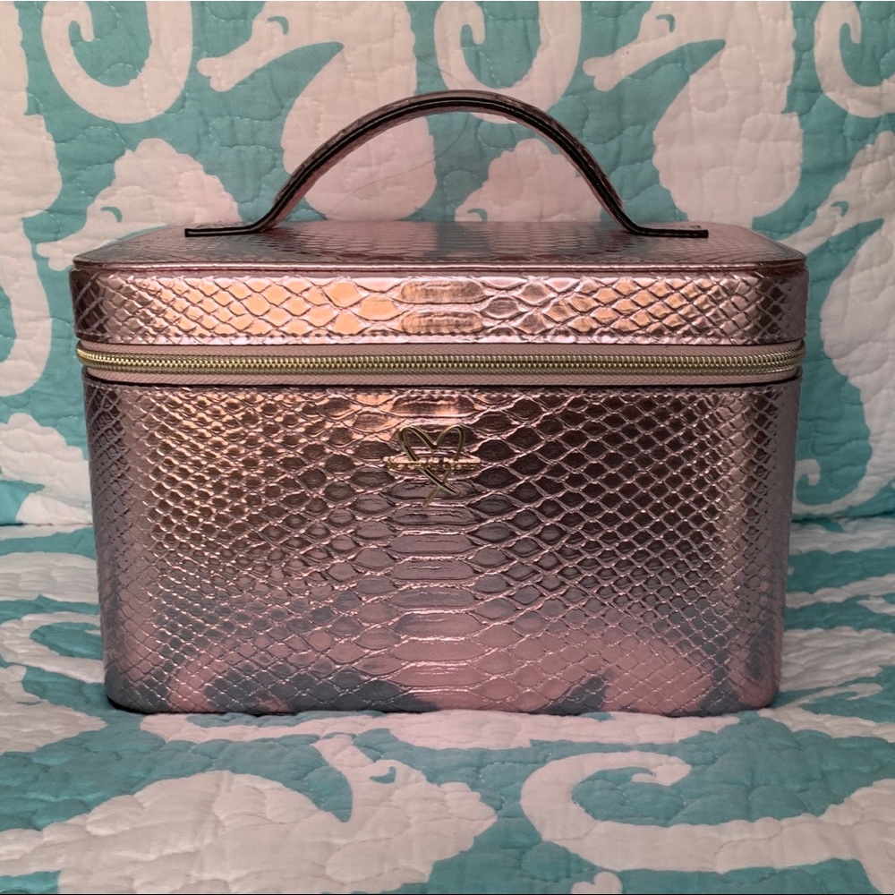 Victoria’s Secret Pink Metallic Makeup Case
